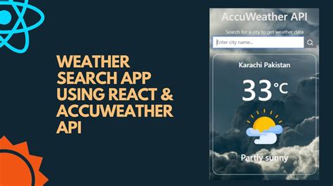 AccuWeather APIs .